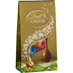 Photo of Lindt Lindor Assorted Eggs Pouch Bag 140g  