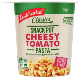 Photo of Continental Cheesy Tomato Pasta Snack Pot 70g