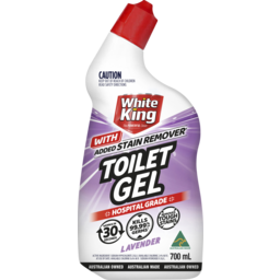 Photo of White King Toilet Gel With Added Stain Remover Lavender 700ml