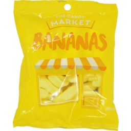 Photo of The Candy Market Bananas 200gm