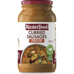 Photo of Masterfoods Curried Sausages Stove Top Cooking Sauce 500g