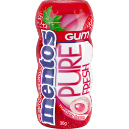 Photo of Mentos Pure Fresh Pocket Bottle Strawberry 30g