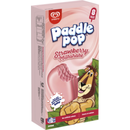 Photo of Paddle Pop Strawberry Milkshake 8 Pack