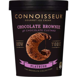Photo of Connoisseur Ice Cream Choc Brownie 1lt