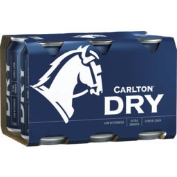 Photo of Carlton Dry Can 375ml 6pk