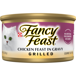Photo of Fancy Feast Adult Classic Chicken Feast In Gravy Grilled Wet Cat Food 85g