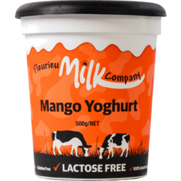 Photo of Fleurieu Milk Company Lactose Free Mango Yoghurt