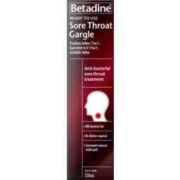 Photo of Betadine Sore Throat Gargle Ready To Use