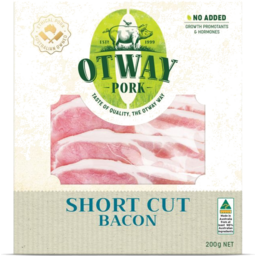 Photo of Otway Pork Short Cut Bacon 200gm