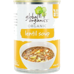 Photo of Global Organics Soup Lentil 400gm