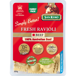 Photo of San Remo Fresh Ravioli With Beef