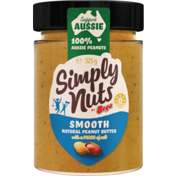 Photo of Bega Simply Nuts Natural Peanut Butter Smooth 325g 325g