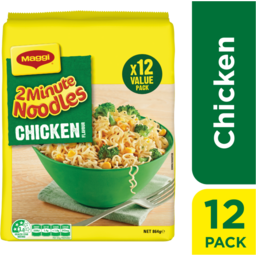Photo of Maggi 2-Minute Noodles Chicken 12pk 72g