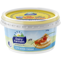 Photo of Dairy Farmers Lite Sour Cream 250g