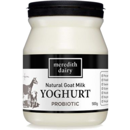 Photo of Meredith Yoghurt - Goat - Natural (Black Lid)