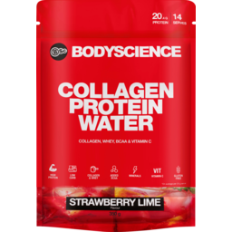 Photo of Bsc Body Science Strawberry Lime Collagen Protein Water