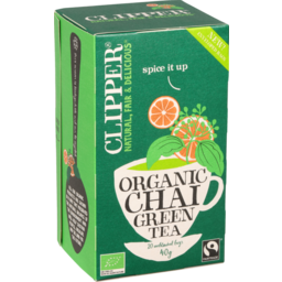 Photo of Clipper Organic Tea Green Chai 20 Each 