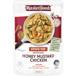 Photo of Masterfoods™ Honey Mustard Chicken Recipe Base Stove Top Pouch 175 G