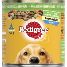 Photo of Pedigree Homestyle With Lamb Pasta & Vegies Adult Dog Food