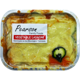 Photo of Pearson Medium Vegetable Lasagne