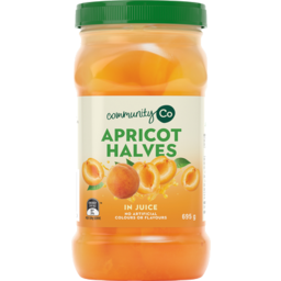 Photo of Comm Co Apricot Halves In Juice