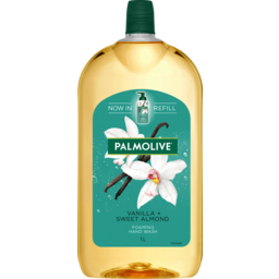 Photo of Palmolive Foaming Hand Wash Soap Refill , Vanilla & Sweet Almond, No Parabens Phthalates Or Alcohol 1l