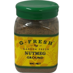 Photo of G Fresh Nutmeg Ground 80g