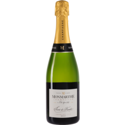 Photo of Monmarthe Champagne Champagne Pinot Noir, Pinot Meunier & Chardonnnay 750ml