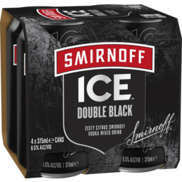 Photo of Smirnoff Ice Double Black 4*375ml