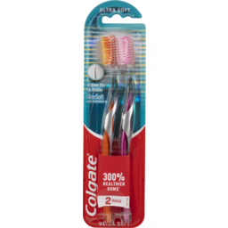 Photo of Colgate Slim Soft Advanced Ultra Soft Toothbrush 2pk