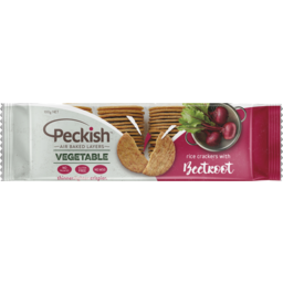 Photo of Peckish Vegetable Rice Crackers Beetroot 100g