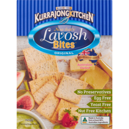 Photo of Kurrajong Kitchen Lavosh Bites Original 145g