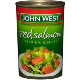 Photo of Canned Fish, John West Red Salmon 415 gm