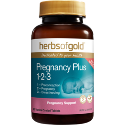 Photo of HERBS OF GOLD Pregnancy Plus 1-2-3 New! 60tabs
