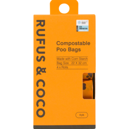 Photo of Rufus & Coco Compostable Poo Bags
