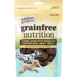 Photo of Vip Natures Goodness Natures Goodness Grain Free Tender Lamb Recipe With Rosemary Flavor Treats For Dogs