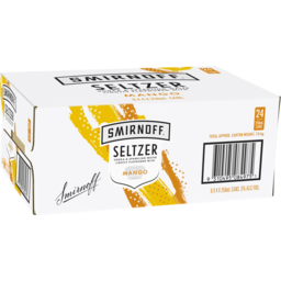 Photo of Smirnoff Seltzer Mango Can