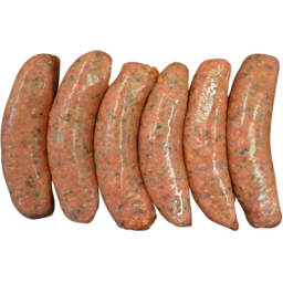 Photo of Tomato & Basil Sausages Kg