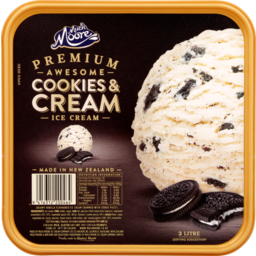 Photo of Much Moore Ice Cream Cookies and Cream 2L