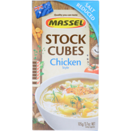 Photo of Massel Stock Cube Chicken Salt Reduced