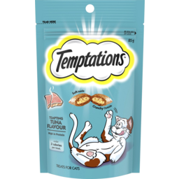 Photo of Temptations Tempting Tuna Flavour Treats For Cats 85g