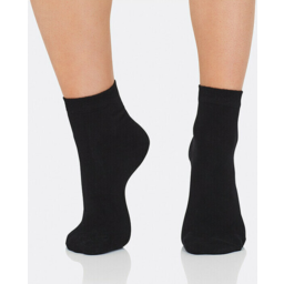 Photo of BOODY BAMBOO Womens Everyday Ankle Socks Black 3-9