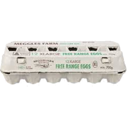 Photo of Eggs Meggles Farm F/Range 700g