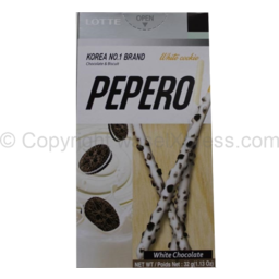 Photo of Lotte Pepero White Chocolate 32g