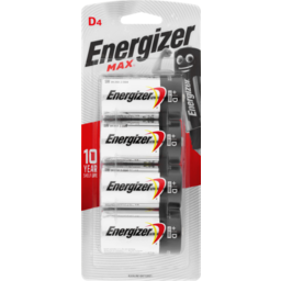 Photo of Energizer Max Battery D4