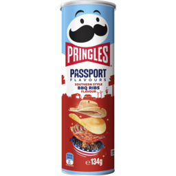 Photo of Pringles Passport Flavours Southern Style BBQ Ribs 134g 134g
