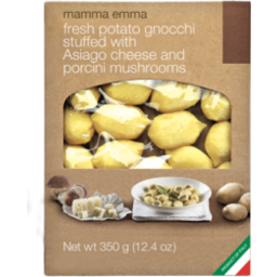 Photo of Mamma Emma Gnocchi Stuffed With Asiago Cheese & Porcini Mushrooms 350g