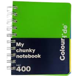 Photo of C/Hide Notebook Chk Astd 400pg