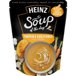 Photo of Heinz Soup Of The Day® Pumpkin & Cauliflower With Turmeric