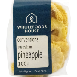 Photo of Wholefoods House Dried Pineapple Rings Aust 100g